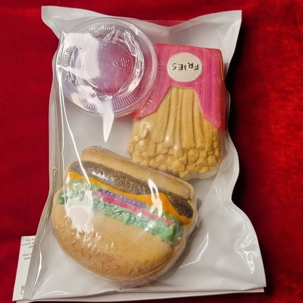 Bath Bomb - Hamburger 🍔 Combo Meal
